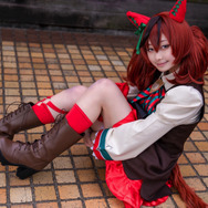 ナイスネイチャ『ウマ娘』/モデル:ぐみたべる、撮影:tama