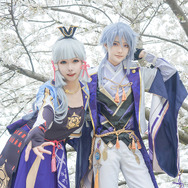 神里綾華、神里綾人『原神』／モデル：Momoko葵葵、佐藤折崎