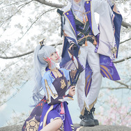 神里綾華、神里綾人『原神』／モデル：Momoko葵葵、佐藤折崎