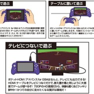 ゲームボーイアドバンス互換機「ポケットHDMIアドバンス for GBA」発表！