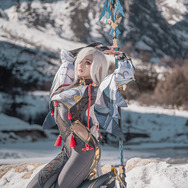申鶴『原神』/モデル:如月灰