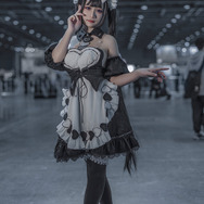 熊代（メイドver.）『アズールレーン』／モデル：@Month-月一 、撮影：鸭梨_ARIA