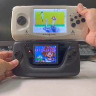 海外ファンが携帯型セガサターンを自作！ ゲームギアとのサイズ比較映像公開