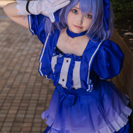 勇気ちひろ「にじさんじ」／モデル：小雪うの、撮影：tama