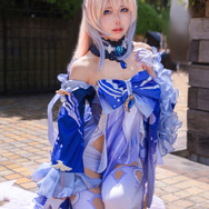 コスプレ】 『原神』「現人神の巫女」珊瑚宮心海の透明感溢れる