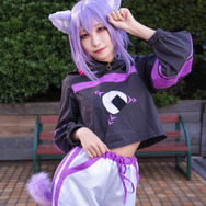 猫又おかゆ「ホロライブ」／モデル：月野のあ、撮影：tama