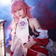 八重神子『原神』／モデル：大肉丸Amiee