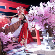 八重神子『原神』／モデル：大肉丸Amiee