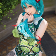 初音ミク／モデル：つなめる、撮影：乃木章