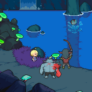 恐ろしい怪物と少女のドット絵RPG『メグとばけもの』発表！対象的な2人の紡ぐ絆の物語【INDIE Live Expo 2022】