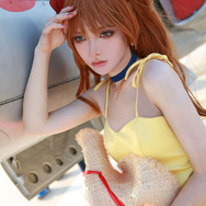 アスカ『新世紀エヴァンゲリオン』／モデル：炭烤莉莉黑、撮影：寒羽信KOKAKI_MarkII 、レタッチ：Akirara当当当