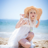 海辺のネコ／モデル：横川是川崽