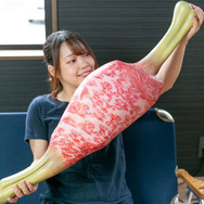 上手に焼けました！『モンハン』生肉、こんがり肉が実寸サイズの「多目的まくら」になって登場