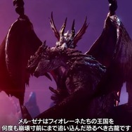 『モンハンライズ:サンブレイク』新宿に「メル・ゼナ」出現!今にも狩りたくなる、大迫力の3D立体映像