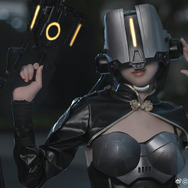 荷光者『灵笼:INCARNATION』（中国アニメ）／モデル：KamiEtsu_纸悦、撮影：艾酒absinthe（Weibo：@艾酒absinthe）