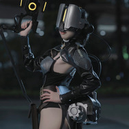 荷光者『灵笼:INCARNATION』（中国アニメ）／モデル：（Weibo：@KamiEtsu_纸悦 ）、撮影：艾酒absinthe（Weibo：@艾酒absinthe）