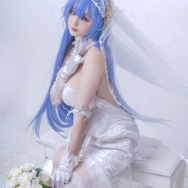 ニュージャージー（ケッコン衣装「スノーブライドラブ」）『アズールレーン』／モデル：Ruby蘸酱美美