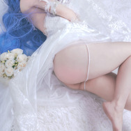 ニュージャージー（ケッコン衣装「スノーブライドラブ」）『アズールレーン』／モデル：Ruby蘸酱美美