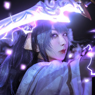 雷電将軍『原神』／モデル：诗发发