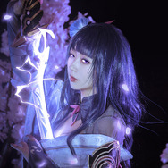 雷電将軍『原神』／モデル：诗发发