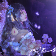 雷電将軍『原神』／モデル：诗发发