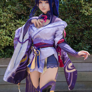 雷電将軍『原神』／モデル：のえ、撮影：tama