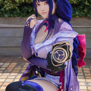 雷電将軍『原神』／モデル：のえ、撮影：tama