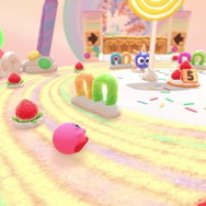 スイッチ向け新作『カービィのグルメフェス』今夏配信決定!カービィたちが「お菓子の世界」を食べまくる4人対戦ACT