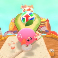 スイッチ向け新作『カービィのグルメフェス』今夏配信決定!カービィたちが「お菓子の世界」を食べまくる4人対戦ACT