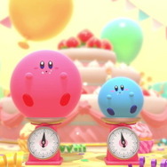 スイッチ向け新作『カービィのグルメフェス』今夏配信決定!カービィたちが「お菓子の世界」を食べまくる4人対戦ACT