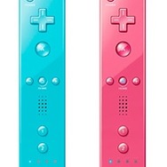 任天堂、Wiiリモコンの新色に「アオ」「ピンク」を追加