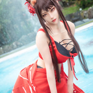 赤城『アズールレーン』／モデル：masyoco、撮影：さざびい（@SazabyK）