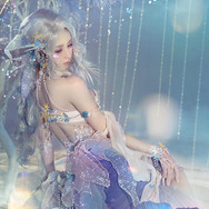 中国MMORPG『逆水寒』（スキン「灵珠饮月」）／モデル：走路摇ZLY