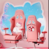 「ハローキティ」「シナモン」コラボのゲーミングチェアがお買い得！部屋に置くだけで癒される可愛さ
