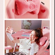 「ハローキティ」「シナモン」コラボのゲーミングチェアがお買い得！部屋に置くだけで癒される可愛さ