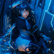 「BLUE」（Solarain×Asagon.プレゼンツ、オリジナルフィギュアシリーズ「Colors:カラーズ」第一弾）／梨梨Nashiko