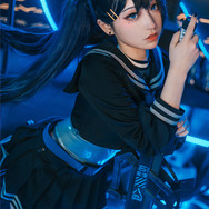 「BLUE」（Solarain×Asagon.プレゼンツ、オリジナルフィギュアシリーズ「Colors:カラーズ」第一弾）／梨梨Nashiko