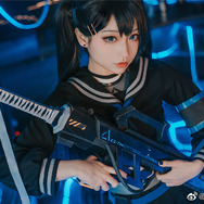 「BLUE」（Solarain×Asagon.プレゼンツ、オリジナルフィギュアシリーズ「Colors:カラーズ」第一弾）／梨梨Nashiko