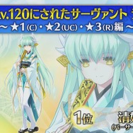 『FGO』最も多くLV120にされた「★1～3」のサーヴァント、第1位は「アーラシュ」…じゃない！？ 「以蔵」も第5位に着地