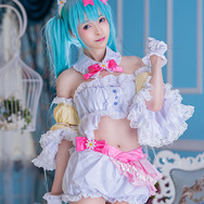 初音ミク(バニーガール)/モデル:まゆろん@mayu_ronne、撮影:Toumi@Toumi_pi