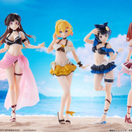 「彼女、お借りします」の一番くじが8月13日より登場！ヒロインたちの水着フィギュアや描き下ろしイラストグッズも