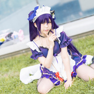 モナ（メイドver.）『原神』／しな