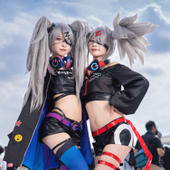 ぞん子「ZONeエナジー」ブース/猫田あしゅ(@Nekota_Ashu)、本田夕歩(@pon_chan216)