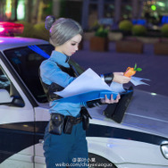 ジュディ（擬人化）『ズートピア』／茶叶小果（@chaye_cosplay）