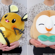 『ポケモン』デデンネ、モクローの「ぽてはぐクッション」発売決定！思わず抱きしめたくなるサイズ感