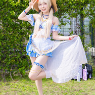 白鷺千聖『バンドリ！ ガールズバンドパーティ！』／兎月きぐ（@kigupichan）、撮影：乃木章