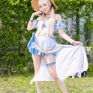 白鷺千聖『バンドリ！ ガールズバンドパーティ！』／兎月きぐ（@kigupichan）、撮影：乃木章