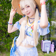 白鷺千聖『バンドリ！ ガールズバンドパーティ！』／兎月きぐ（@kigupichan）、撮影：乃木章