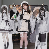 坂内若コラボ衣装「Epetice×秋葉原和堂」ブース／乃街まの（@mano_n00）、撮影：乃木章