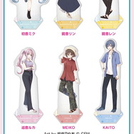 ローソン×「初音ミク」15周年キャンペーン開催！数量限定のクリアファイルをプレゼント、オリジナルグッズも販売